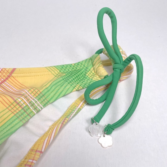 O’Neill Yellow Bikini Bottoms Size Medium Tie Up sides - Picture 4 of 4